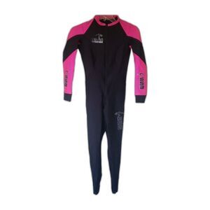 SSA Lightweight Women’s Wetsuit – Small Black & Pink  Surf, Swim, Snorkel